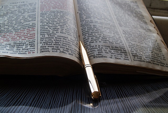 Bible and Pen